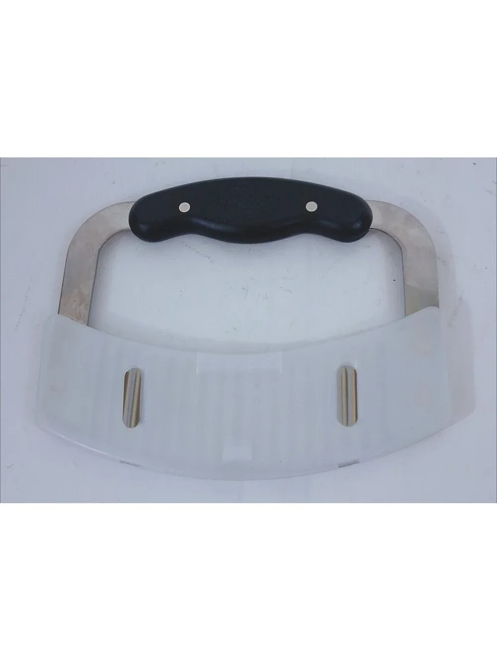 CRINKLE Cutter The Pampered CHEF Stainless TIAWAN 4 with Cover